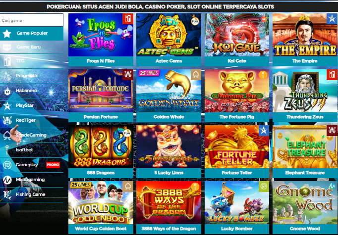 judi slot online jackpot terbesar
